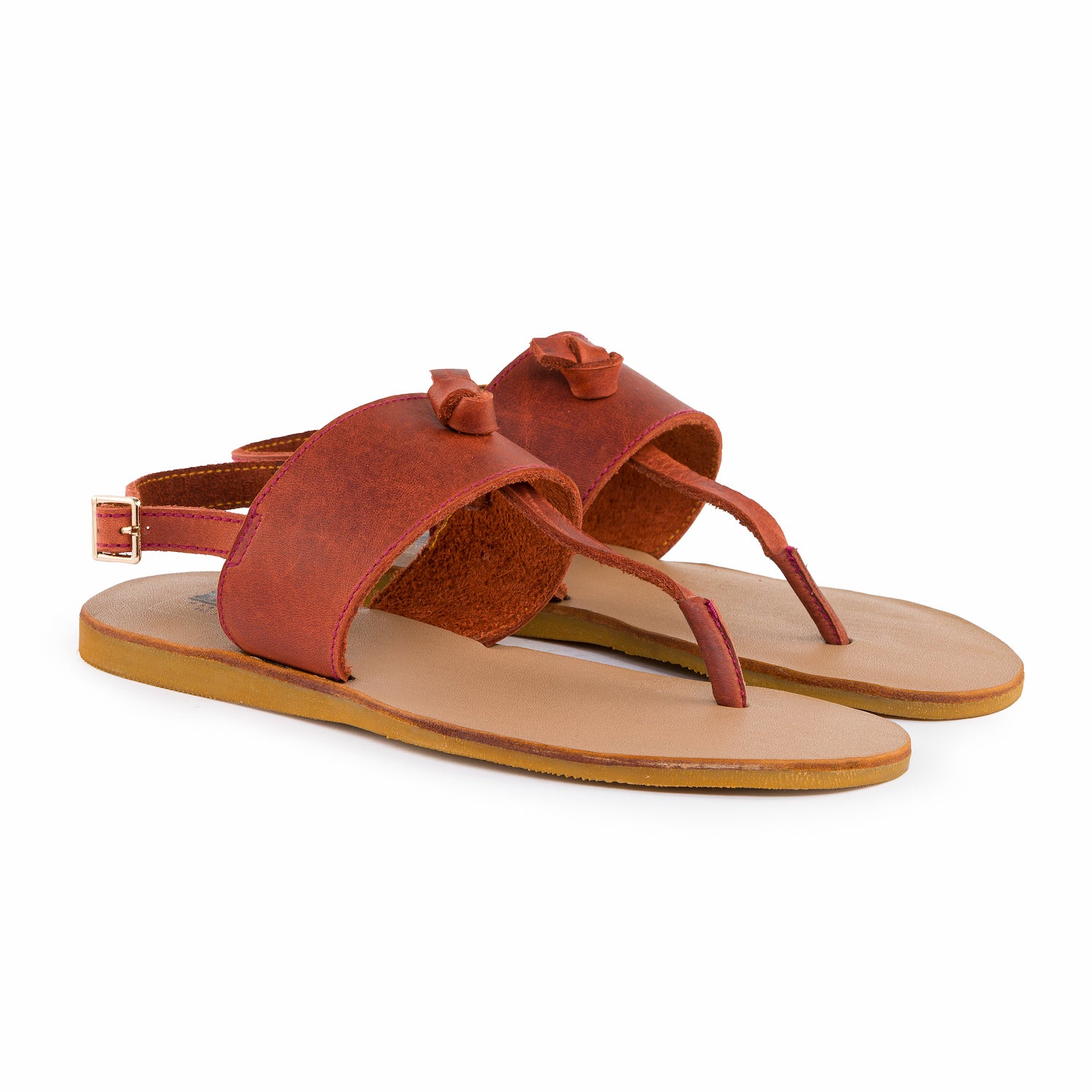 Twist Thong Sandals